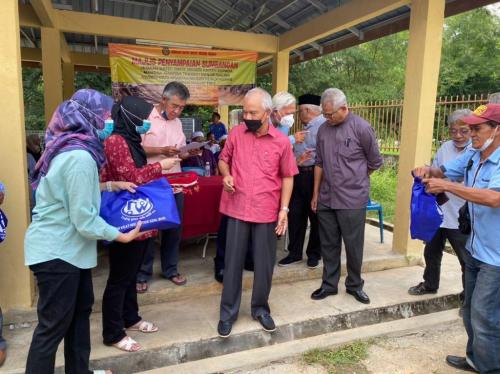Majlis Penyampaian Sumbangan JDDNK Kepada Mangsa-Mangsa Tragedi Banjir Baling 5/7/2022 Bagi Khariah Masjid Kuala Kuang dan Khariah Masjid Tiak